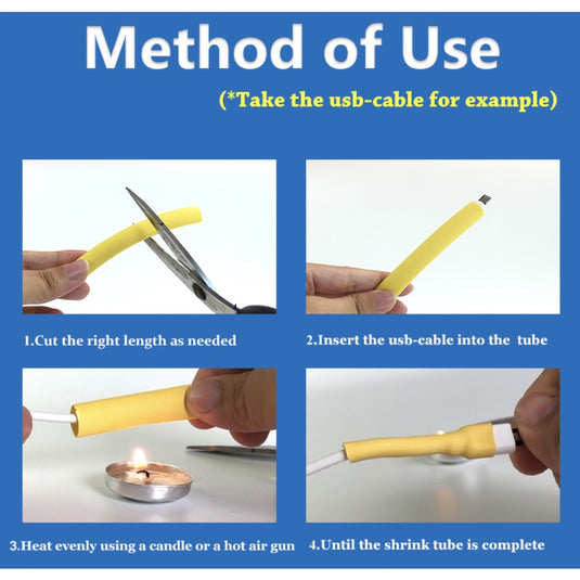 Heat Shrink / Selongsong Isolasi Bakar untuk Pelapis Pelindung Kabel