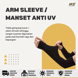 Arm Sleeve Manset Anti UV Let's Slim