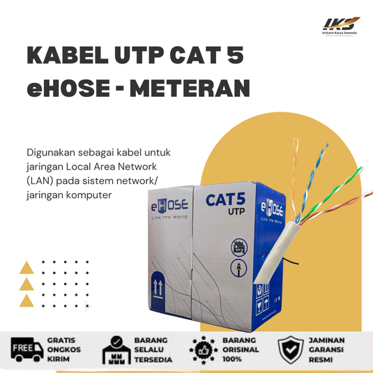 eHOSE Kabel UTP CAT 5 -- meteran