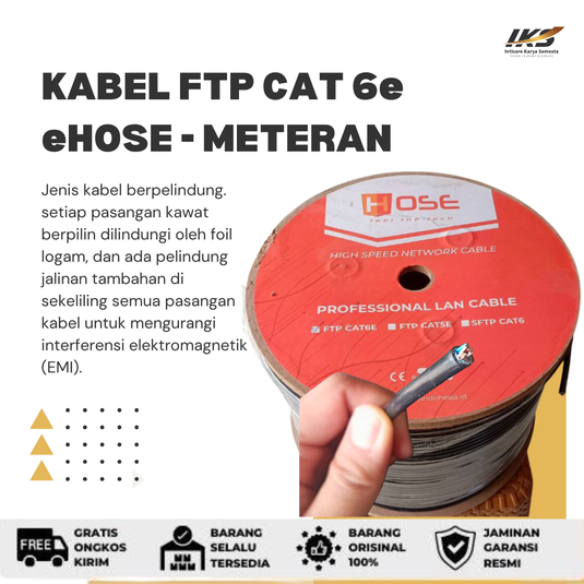 eHOSE Kabel FTP CAT 6e -- meteran